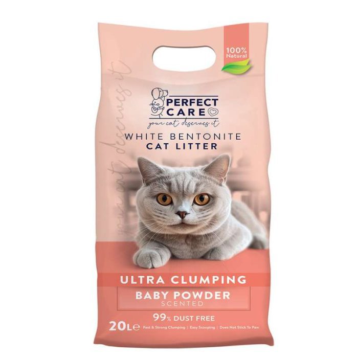 Άμμος Γάτας Perfect Care Ultra Clumping με άρωμα (5kg)