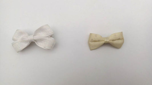 White Glam cat-dog hair pins