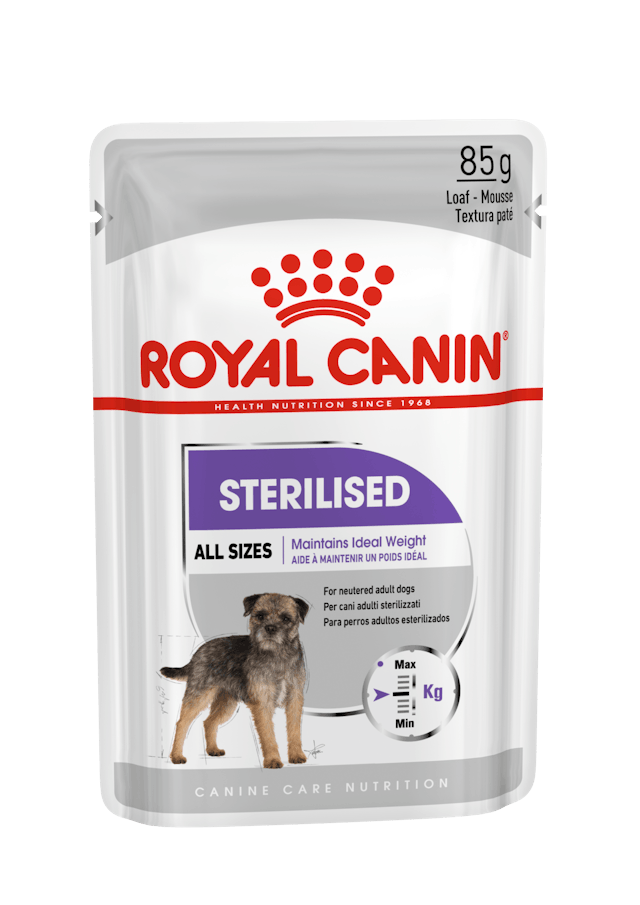 Κονσέρβα σκύλου σε φακελάκι Royal Canin Sterilized 85gr