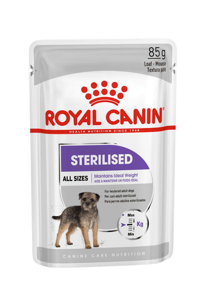 Κονσέρβα σκύλου σε φακελάκι Royal Canin Sterilized 85gr