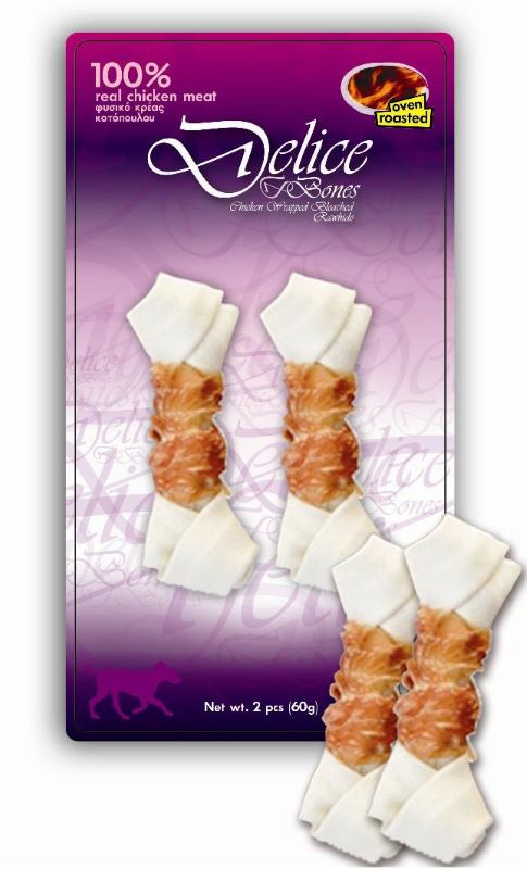 Λιχουδιά σκύλου DELICE BONES OVEN ROASTED (60gr)