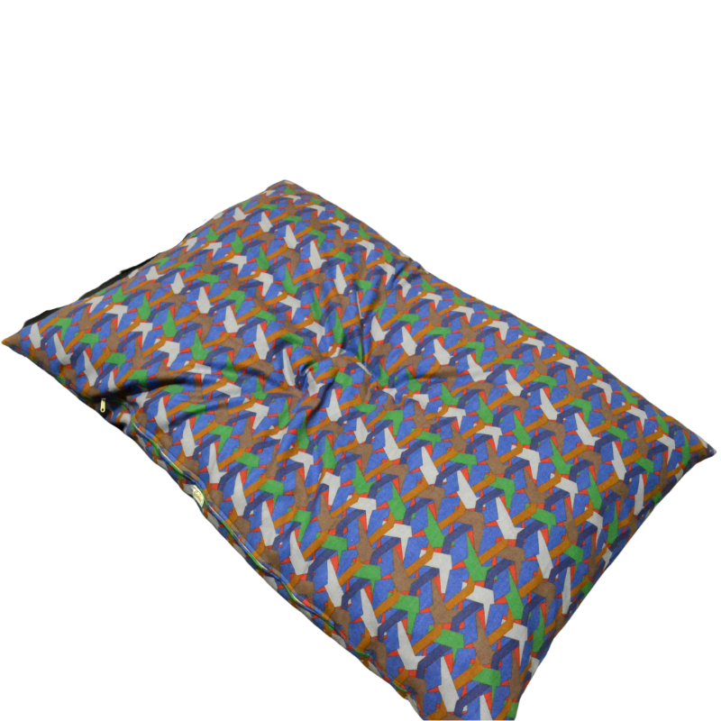 Geometry Colors SANVI cat-dog cushion