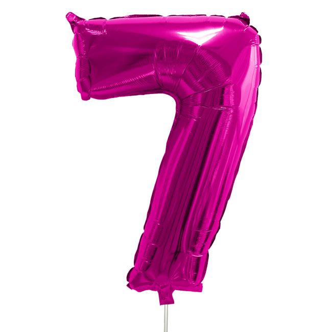 Blue &amp; PINK Numbers dog-cat birthday balloon decoration