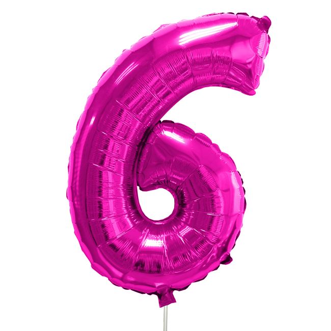 Blue &amp; PINK Numbers dog-cat birthday balloon decoration