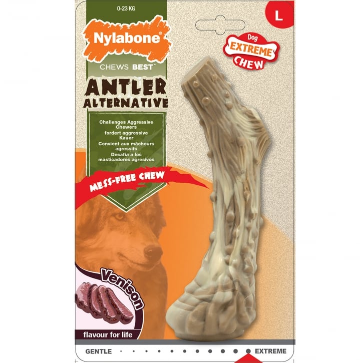 Nylabone Beef Bone GENTLE Dog Toy (S)