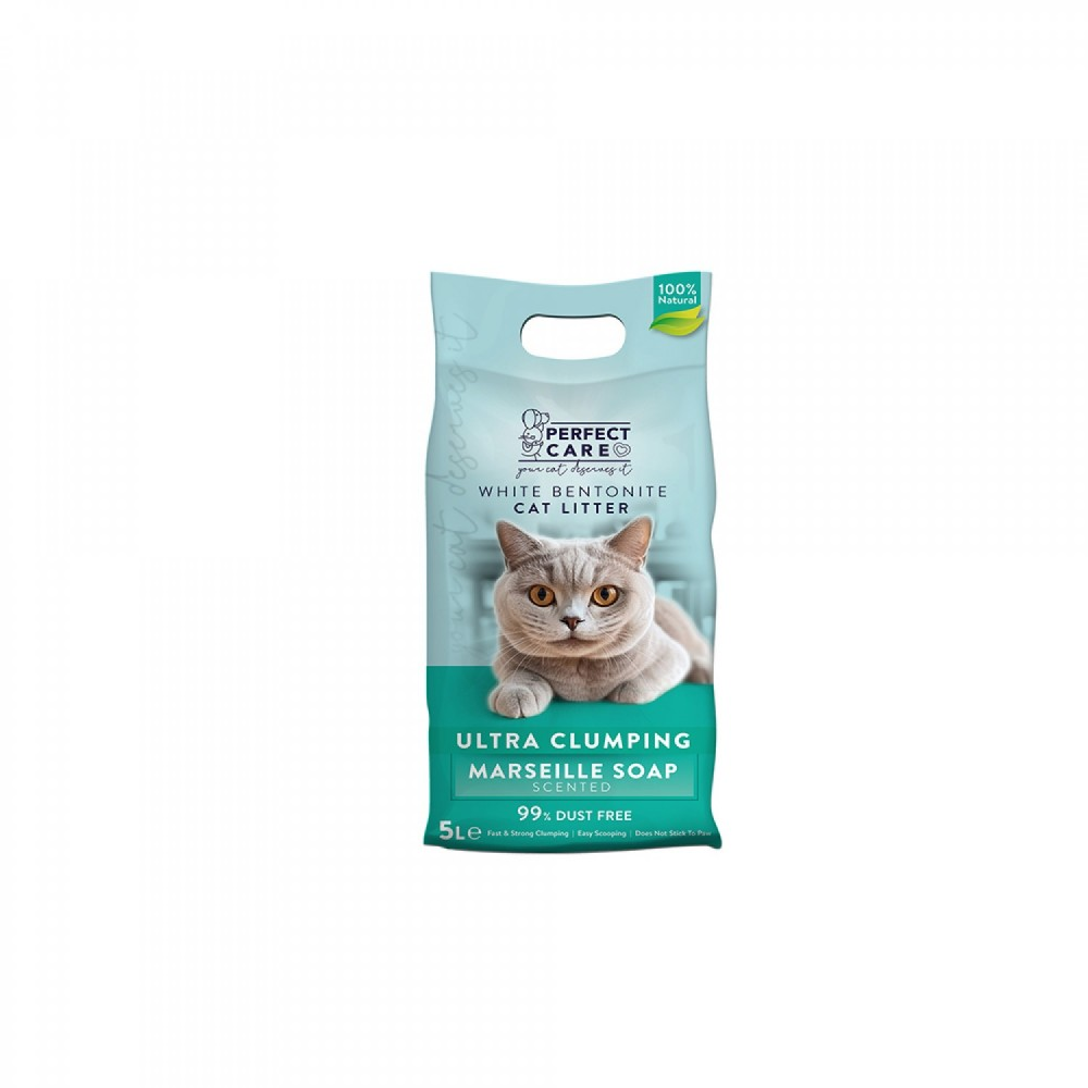 Άμμος Γάτας Perfect Care Ultra Clumping με άρωμα (5kg)