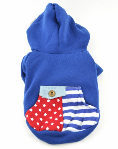 AMERICA sweatshirt dog clothes