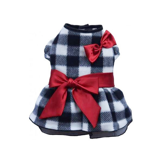 Ρούχο σκύλου φόρεμα PLAID DRESS DOLLY