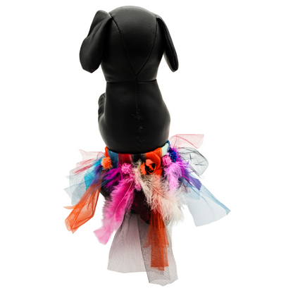 FUN FEATHERS SANVI skirt dog clothes