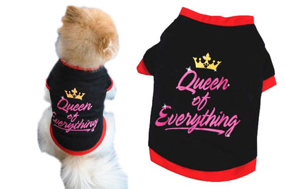 QUEEN dog clothes