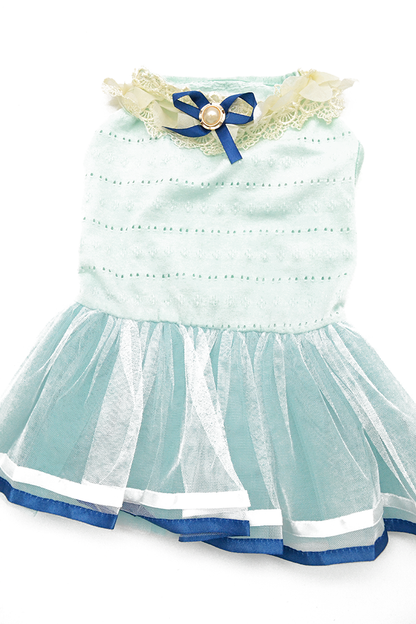 Dog clothes dress LIGHT BLUE