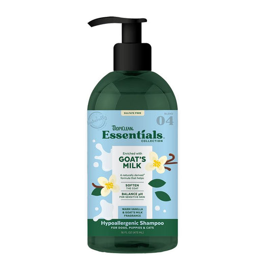 Σαμπουάν σκύλου-γάτας Essentials Collection Hypoallergenic Goat's Milk (473ml)