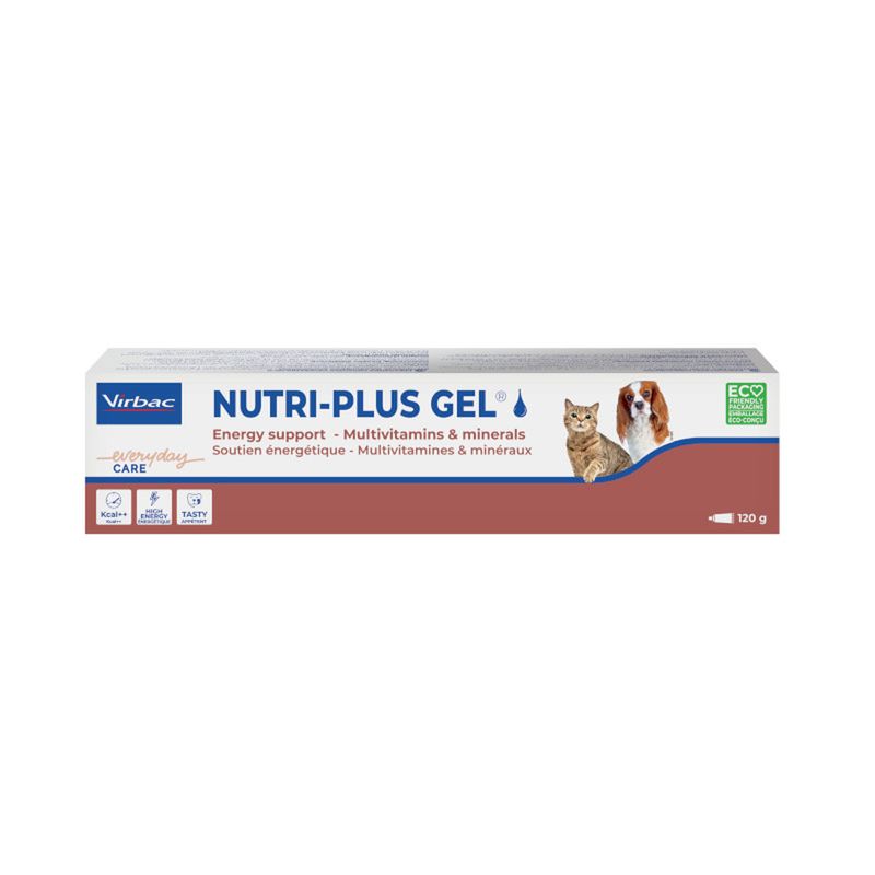 Nutritional supplement for dogs and cats Gel NUTRI-PLUS VIRBAC (120gr) 