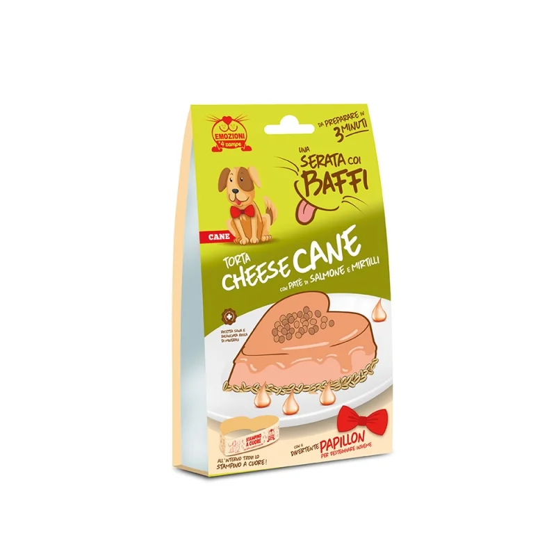 Τούρτα γενεθλίων σκύλου Cheese Cane