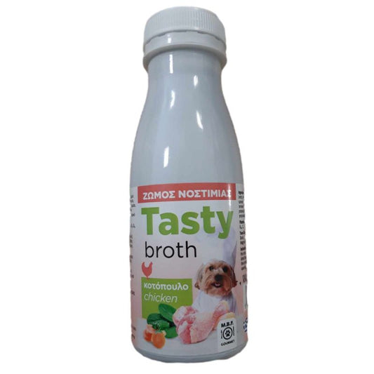 Ζωμός νοστιμιάς σκύλου Tasty Broth (250ml)