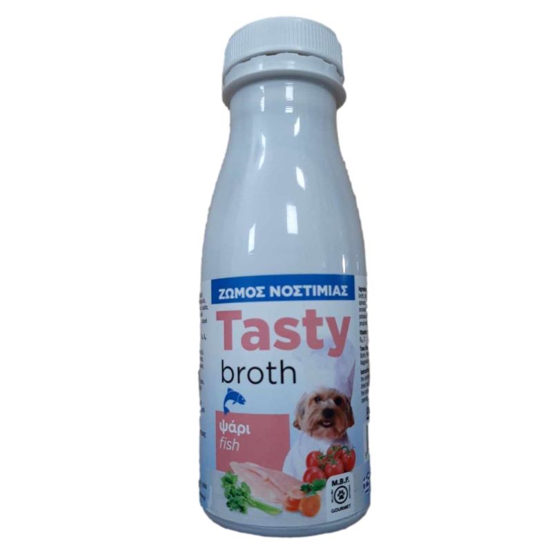 Ζωμός νοστιμιάς σκύλου Tasty Broth (250ml)