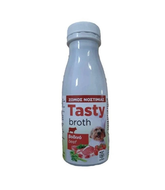 Ζωμός νοστιμιάς σκύλου Tasty Broth (250ml)