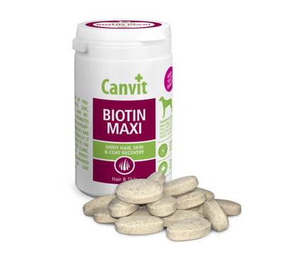 Canvit Biotin dog food supplement for the coat 