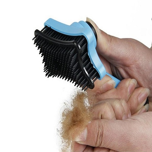 TAO self-cleaning dog-cat brush