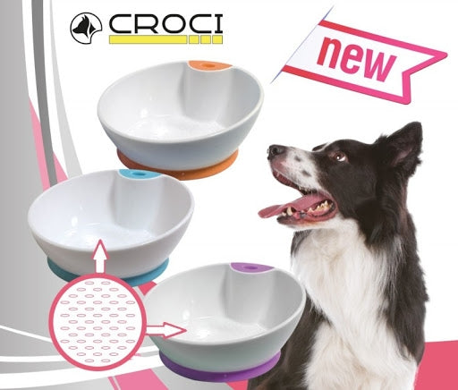 Croci Tongue Inclined Dog Cat Bowl (400ml)