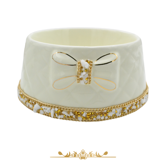 STRASS Dog Cat Ceramic Bowl (700mL)