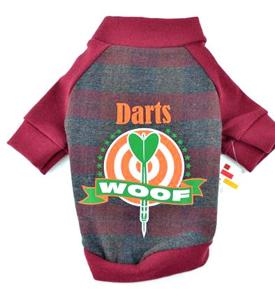 DARTS WOOF Dog Clothes