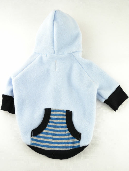 Dog clothes fleece jacket BLUE BAY